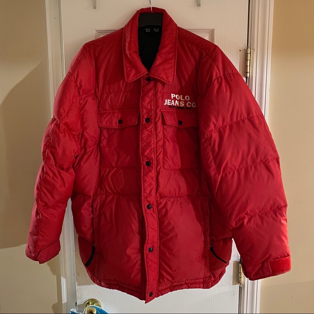 Polo Jeans Co  RED Bubble Goose.